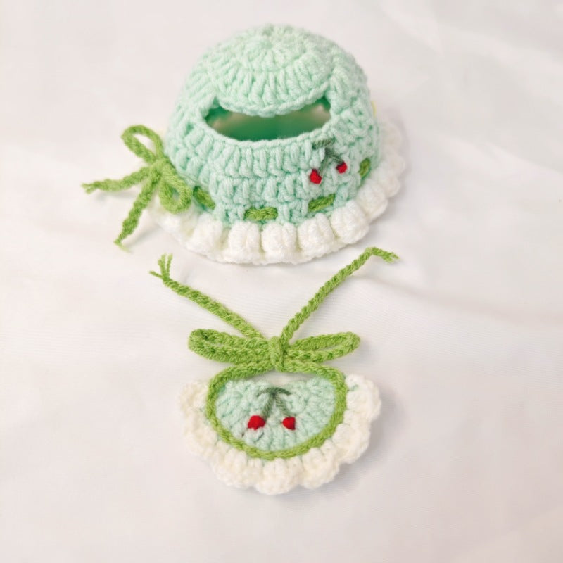 New product hand-crocheted POP MART Labubu baby clothes are suitable for cute factory direct sales wholesale