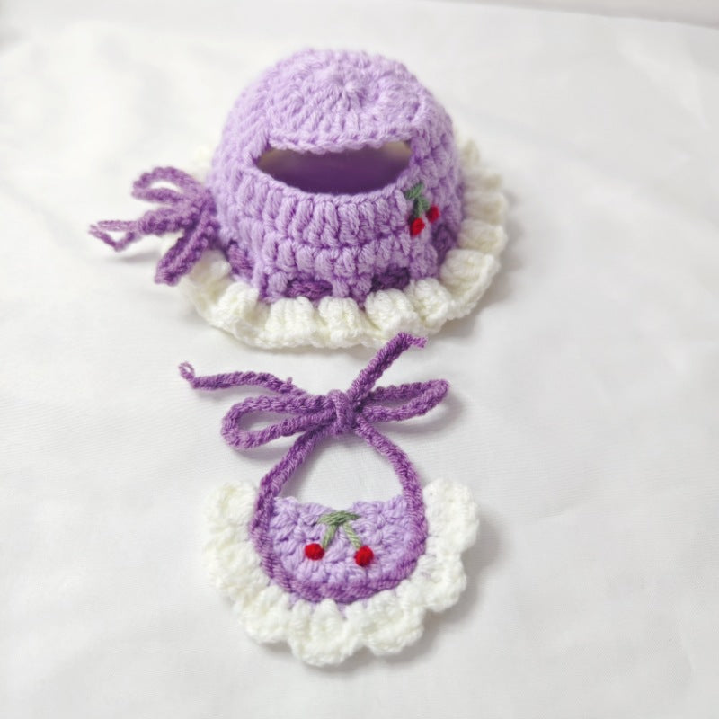 New product hand-crocheted POP MART Labubu baby clothes are suitable for cute factory direct sales wholesale