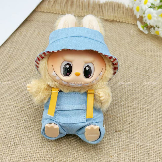 Baby clothes only  labubu clothes bucket hat spring outing suit Labubu baby clothes for
