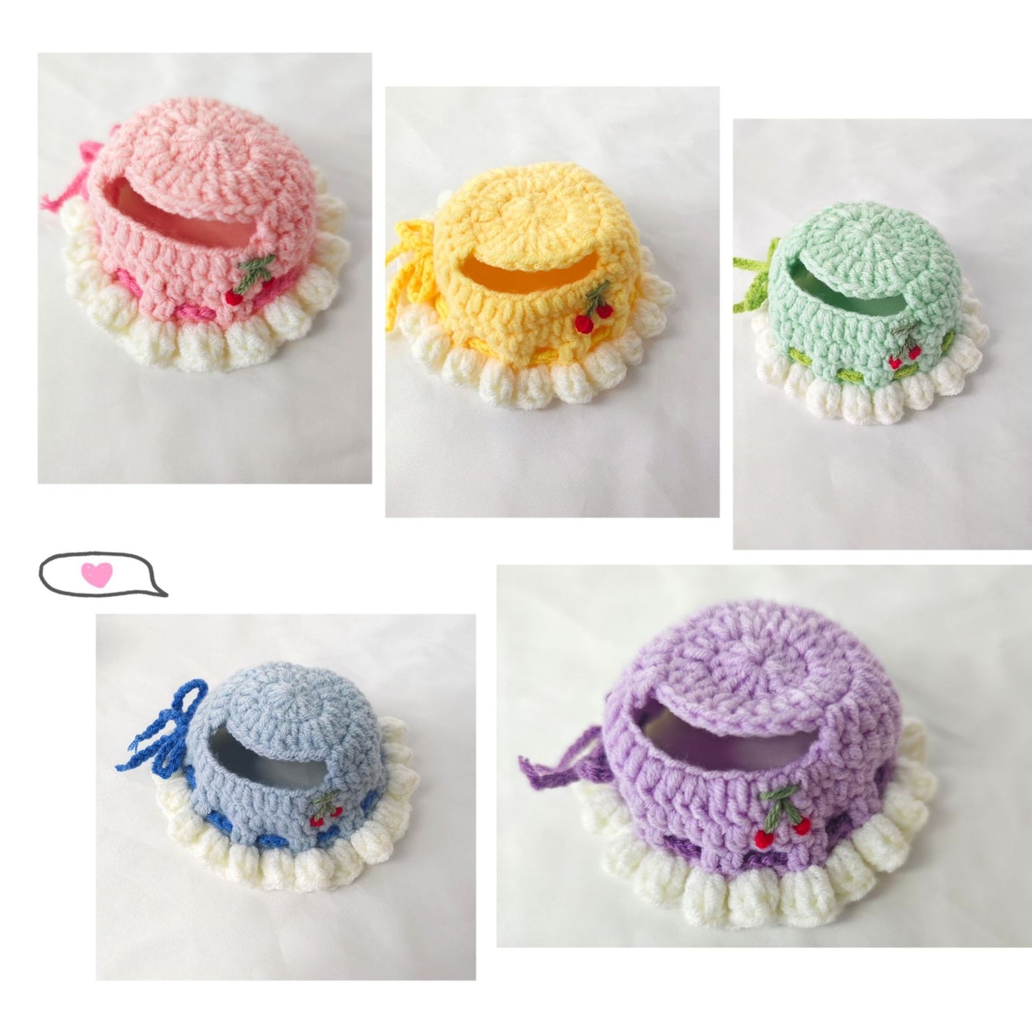 New product hand-crocheted POP MART Labubu baby clothes are suitable for cute factory direct sales wholesale