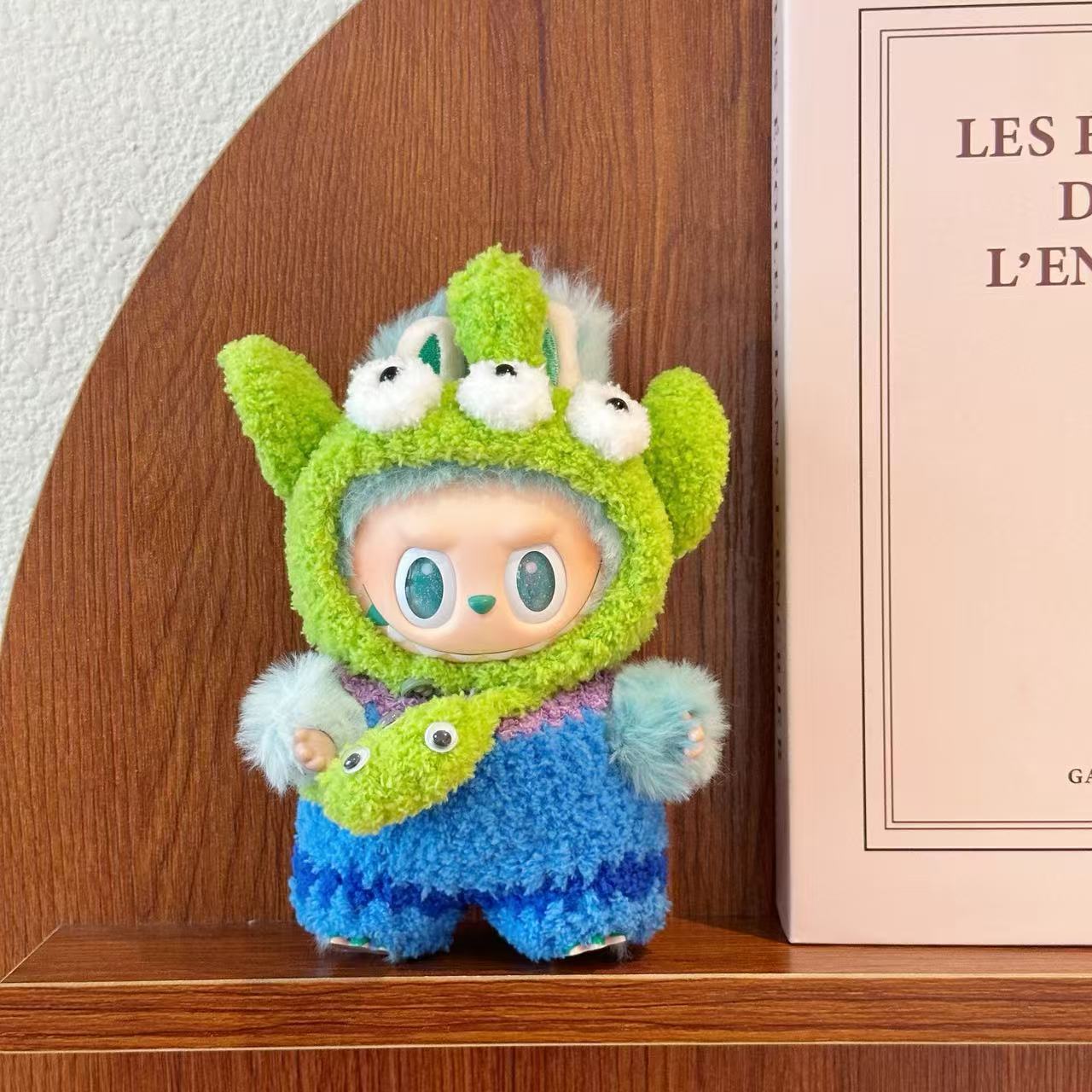 17CM Labubu baby clothes LABUBU handmade crochet clothes first generation second generation third generation can wear handmade baby clothes set