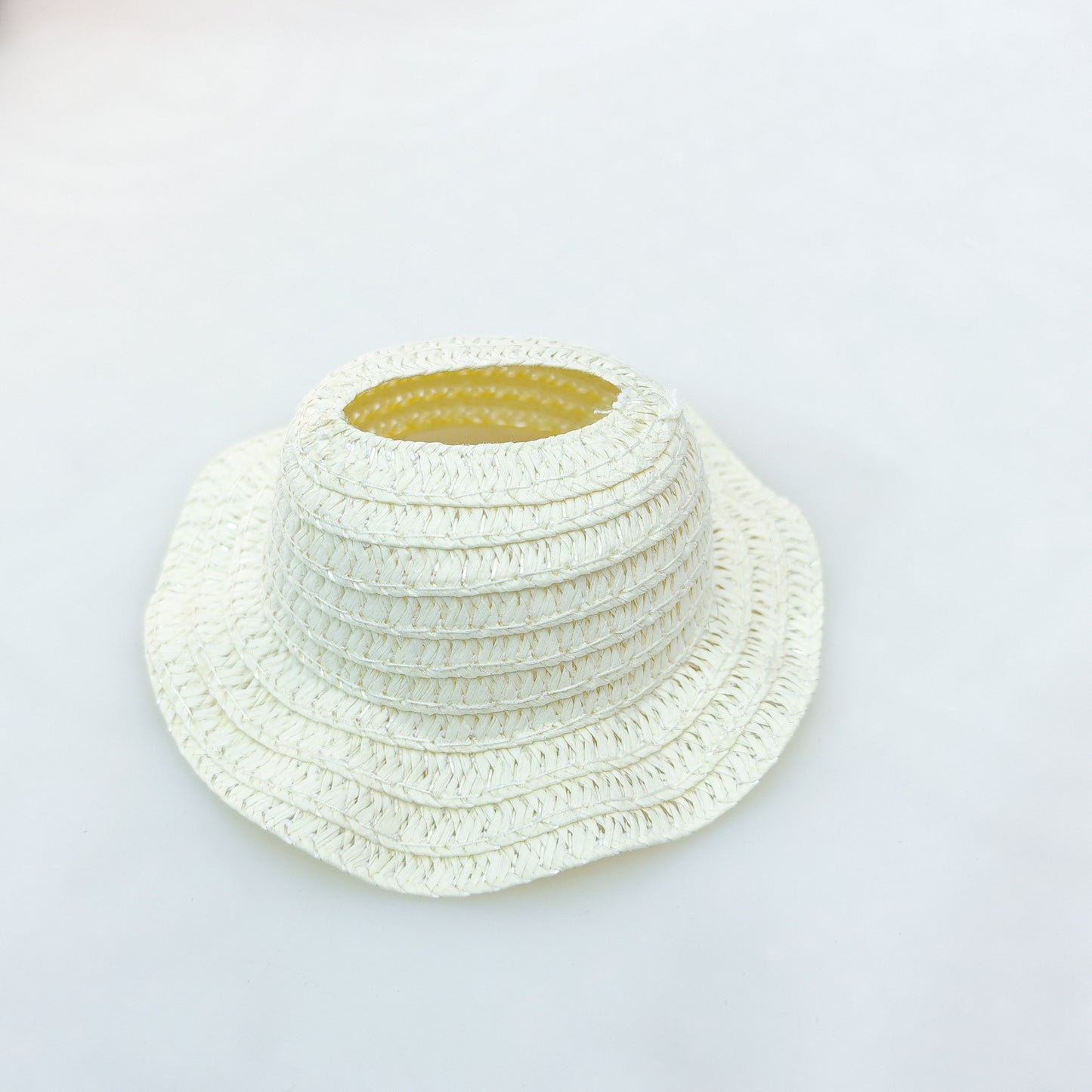 Labubu labubu vinyl doll baby clothes summer straw hat for suspender dress