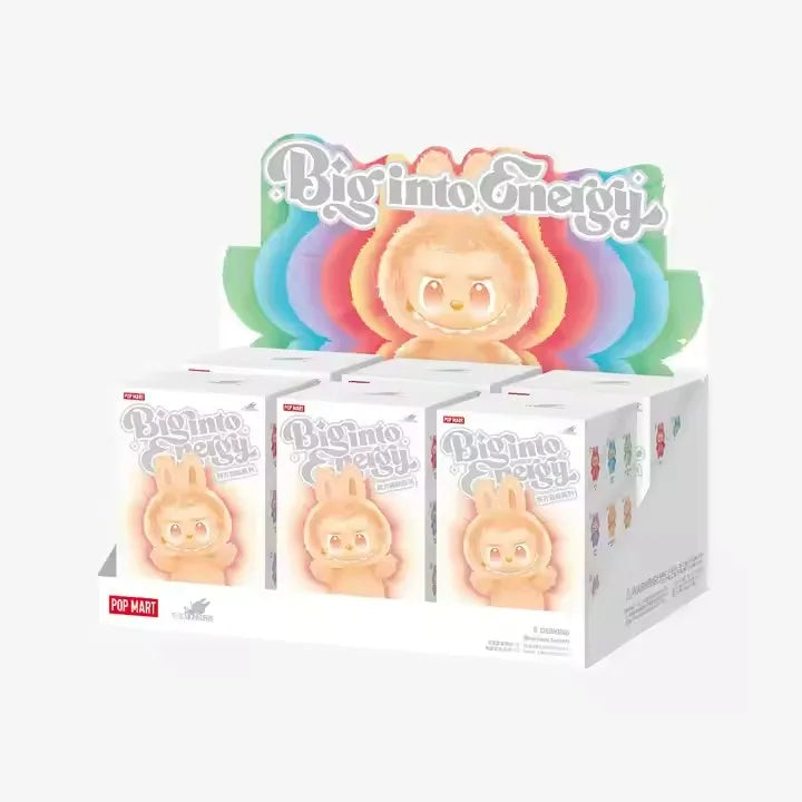NEW Original Labubu V3 Doll the Monsters Big Into Energy Vinyl Plush Figure Toys Collectible Blind Box