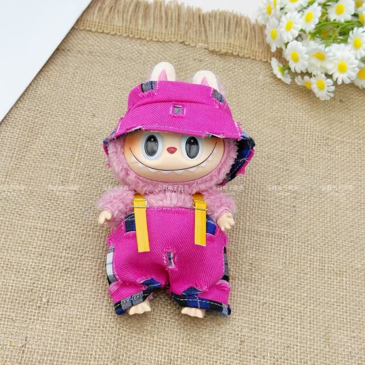Baby clothes only  labubu clothes bucket hat spring outing suit Labubu baby clothes for